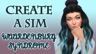 The Sims 4 CAS  Waardenburg Syndrome [upl. by Malas81]