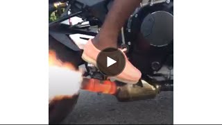 Jamaica Best bike 🏍😱😱rider showing off the fastest bike in Jamaica [upl. by Neenahs]