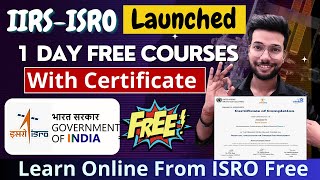 ISRO Launched Free Data Analyst Online Course With Free Certificate Any One Can Register [upl. by Musetta636]