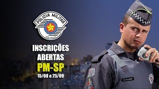 Inscrições Abertas  PMSP [upl. by Rebeca]