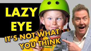 The surprising TRUTH about LAZY EYE AMBLYOPIA youtube Eye doctor explains [upl. by Llenrag]