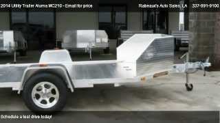 2014 Utility Trailer Aluma MC210 Aluminum Motorcycle Trailer  for sale in Lafayette LA 70503 [upl. by Todhunter]