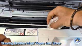 Fixing Brother Printer quotPaper Jamquot Error with No Paper Jammed [upl. by Ajed]