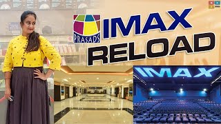 Prasads IMAX Reload  Prasads IMAX Hyderabad  Anus Amazing Vlog  Tamada media [upl. by Anaet]