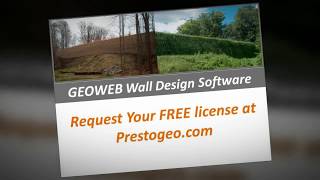 Design GEOWEB® Geocell Walls with MSE Retaining Wall Software [upl. by Glarum]