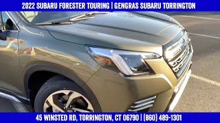 2022 Subaru Forester Touring  Full In Depth Review  Interior  Exterior Features  Highest Trim [upl. by Aerdnaek]