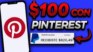 Como Ganar 100 Por Dia Con Pinterest  Gana Dinero Online 2024 [upl. by Nmutua]