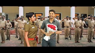 Allu Arjun Superhit South Blockbuster Hindi Dubbed Action Movie quotMain Hoon Lucky The Racerquot [upl. by Ranna223]