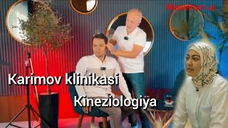 Karimov klinikasi Kineziologiya Yunusobod 18 daha [upl. by Lisan344]