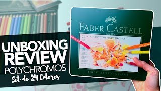 FABER CASTELL polychromos 24  Reseña en Español [upl. by Rol]