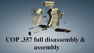 COP 357 Derringer full disassembly amp assembly [upl. by Esimehc162]