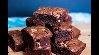 Fudgy and Easy Brownies Fudgiest Brownies You Will Ever Make [upl. by Atiraj]