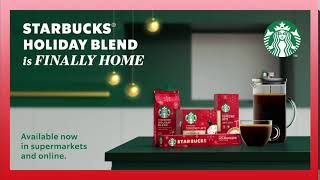 Starbucks® Holiday Blend is Finally Home [upl. by Aiym]