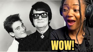 FIRST TIME HEARING  Roy Orbison and KD Lang Crying REACTION [upl. by Enelear]