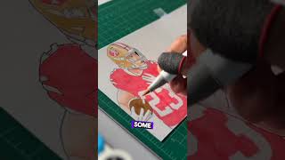 Drawing NFL STARS In EPIC Art Styles shorts NFL [upl. by Leeke904]