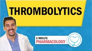 Pharmacology  Thrombolytics Nursing RN PN NCLEX [upl. by Azirb]