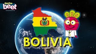 🇧🇴 BOLIVIA  Mapa Departamentos y Capitales para Niños Geo [upl. by Onaivlis]