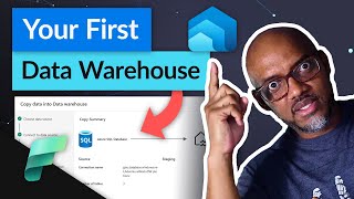 Creating your first Data Warehouse in Microsoft Fabric [upl. by Ev86]