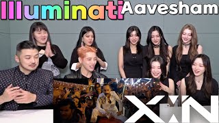 Kpop idol from Kerala reacts to Malayalam film🇮🇳🇰🇷xinofficial Illuminati Aavesham [upl. by Anyahs239]