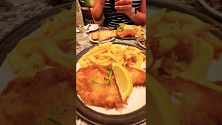 The BEST Fish and Chips in Whitby travel food whitby [upl. by Ettelloc]