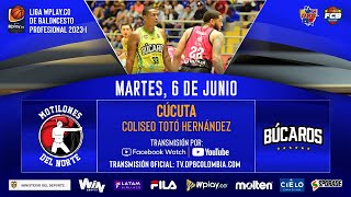 LIVE LigaWPlayDeBaloncesto  Motilones del Norte VS Búcaros de Bucaramanga 2023  6  6 [upl. by Ansev]