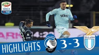 Atalanta  Lazio 33  Highlights  Giornata 17  Serie A TIM 201718 [upl. by Yesnnyl]