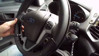 Acelerador eletrônico  freio manual  Ford EcoSport 2015  Membros Inferiores [upl. by Maxentia]