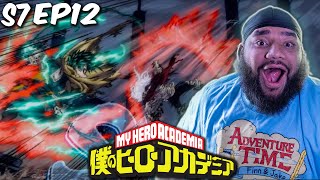 DEKU TO THE RESCUE  My Hero Academia Season 7 Episode 12 Reaction [upl. by Edrock]