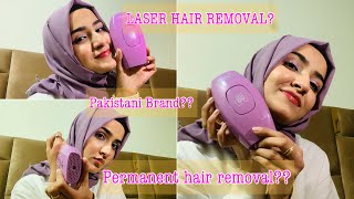 IPL LASER HAIR REMOVAL DEVICE  DEMO  AFFORDABLE LASER REMOVAL HANDSET 💜🤍 [upl. by Atirys]