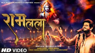 RAM LALA Full Bhajan By Vishal Mishra  Manoj Muntashir  Lovesh Nagar  TSeries [upl. by Atekan692]