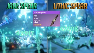 Lithic Spear UNDERRATED Weapon For Xiao [upl. by Nylekoorb]