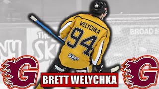 Guildford Flames Sign Brett Welychka [upl. by Brest640]