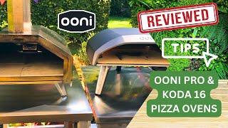 Ooni Pro vs Ooni Koda 16 Pizza Ovens Review  PIZZA BEGINNERS GUIDE [upl. by Hairaza]