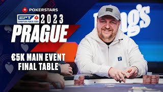 EPT Prague 2023 €5K Main Event  FINAL TABLE Livestream ♠️ PokerStars [upl. by Annodal]