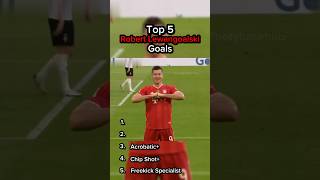 Top 5 Robert Lewangoalski Goals shorts lewandowski bayern munich footy football top5 [upl. by Redan]