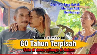 60 TAHUN TERPISAH AKHIRNYA DUA KEMBAR BERSAUDARA INI BERTEMU KOK BISA SELAMA INI MEREKA BERPISAH [upl. by Medeah]