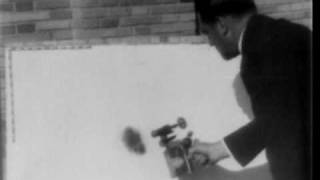 Blow Torch Test on Asbestos Roofing 1930 [upl. by Ingraham]