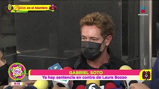 Gabriel Soto ratifica denuncia por supuesto lucro de su imagen  Sale el Sol [upl. by Sarson]