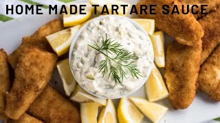 Home made Tartare Sauce  Easy to follow Recipe [upl. by Taam]