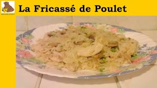 La fricassé de poulet  recette facile [upl. by Siroved]