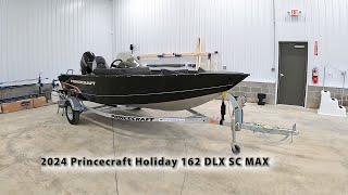 Spend the Day on the Water in the New 2024 Princecraft Holiday 162 DLX SC MAX [upl. by Aerdnak481]