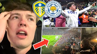 Elland Road ERUPTS As Leeds BEAT Leicester  Leeds Limbs  Leeds United 31 Leicester Matchday Vlog [upl. by Eddina]