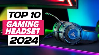 Top 10 Best Budget Gaming Headsets 2024 [upl. by Helbonia]