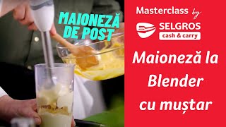 Reteta Rapida de MAIONEZA LA BLENDER De Post  In Doar 1 Minut [upl. by Esylla]