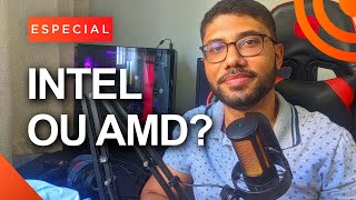 Processador Intel ou AMD qual é melhor [upl. by Alyled]