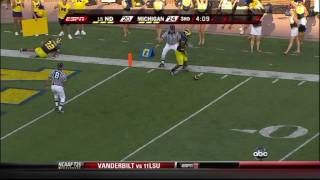 2009 Michigan highlights v ND HD [upl. by Airrej]