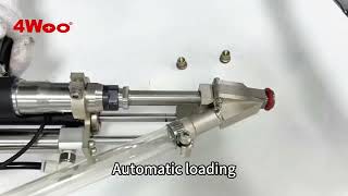 Automatic rivet nut feeding riveting machine Fuwoon machinery rivet nut tool riveter [upl. by Hemminger972]