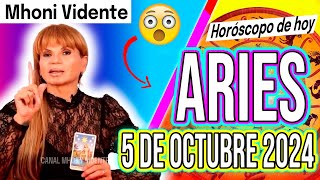 VIENE UNA RACHA DE RIQUEZA 🔥MHONI VIDENTE 🔮 Horóscopo de hoy ARIES 5 de OCTUBRE 2024 ❤️monhi vidente [upl. by Borden]