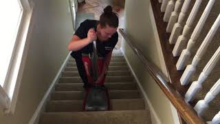 Vacuuming amp Mopping Stairs [upl. by Shoifet]