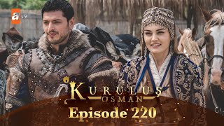 Kurulus Osman Urdu  Season 5 Episode 220 [upl. by Atsilac]